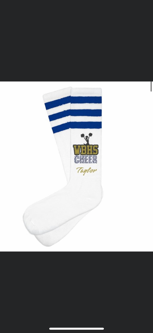 Personalized Crew Socks (WBHS)